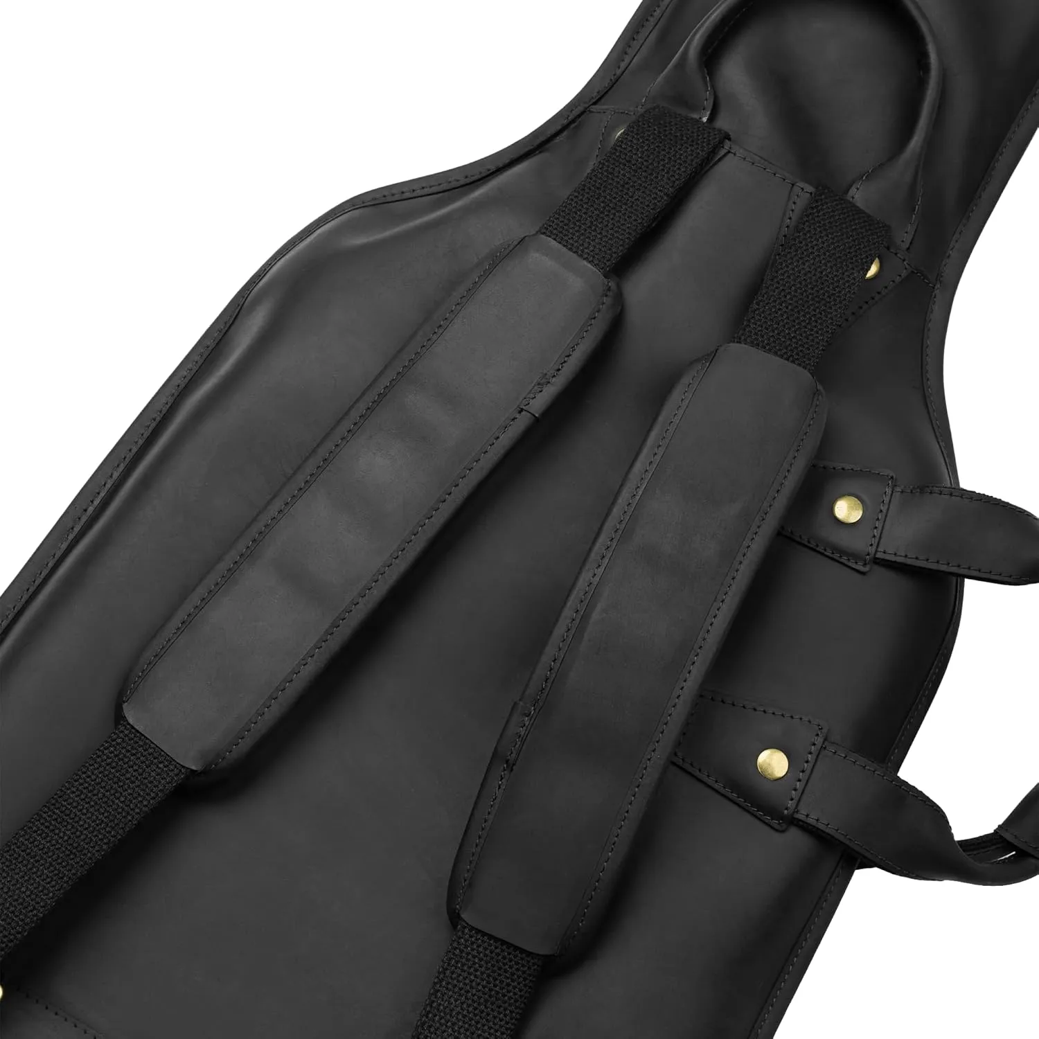 Levy's Solera Series Premium Genuine Crazy Horse Leather Gig Bag for Electric Guitars