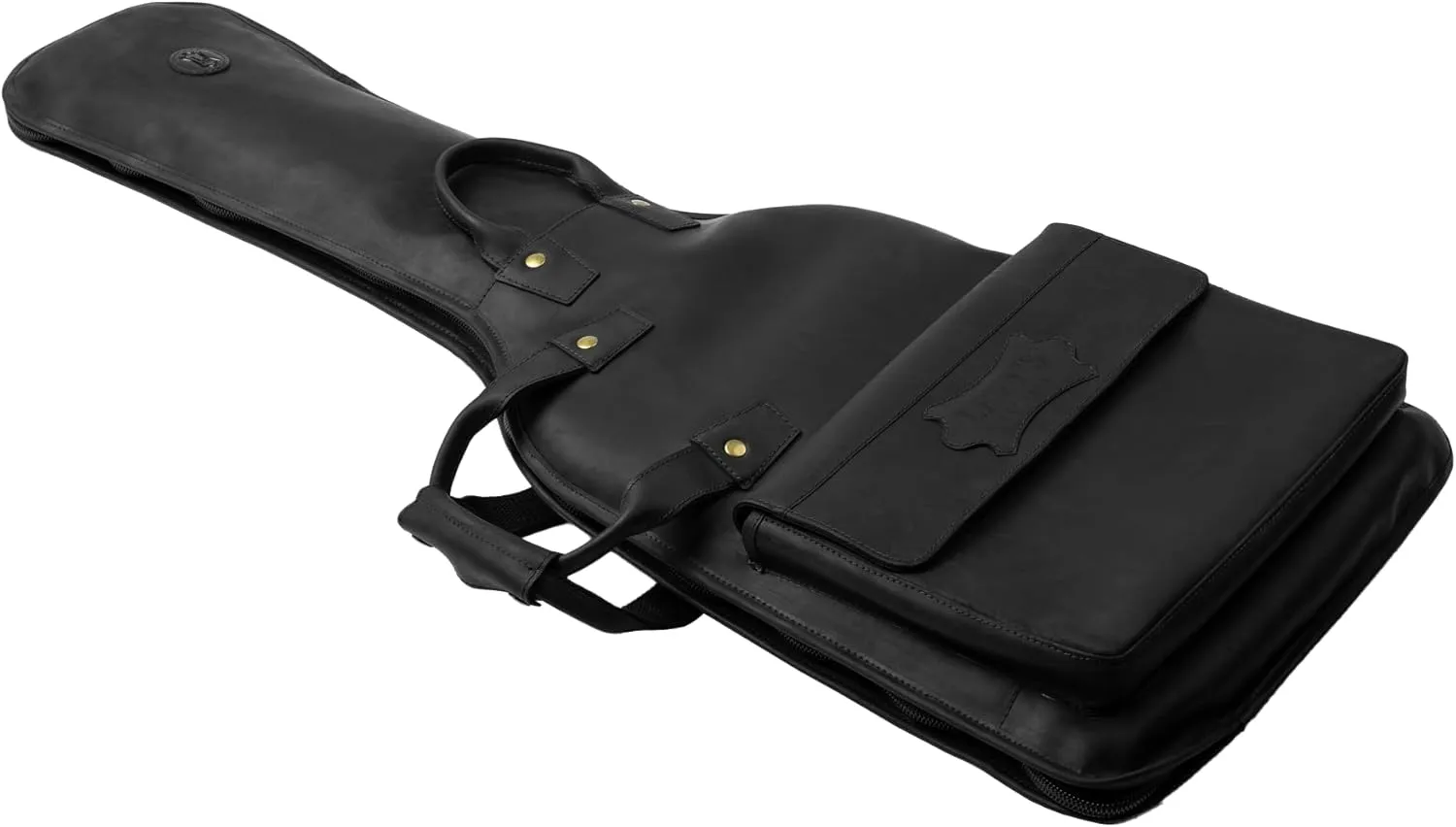 Levy's Solera Series Premium Genuine Crazy Horse Leather Gig Bag for Electric Guitars