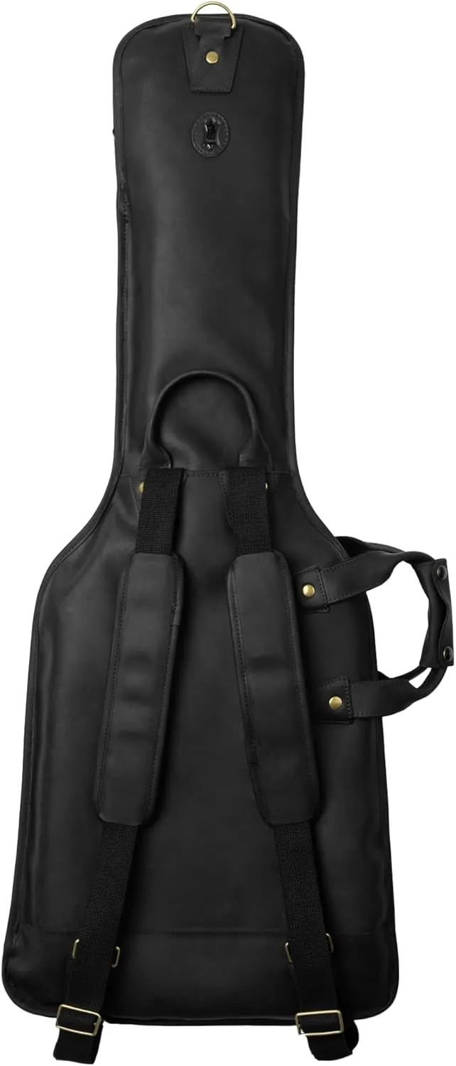Levy's Solera Series Premium Genuine Crazy Horse Leather Gig Bag for Electric Guitars