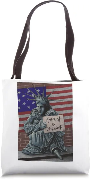 Liberty's Last Dime: Homeless & Broke, America Tote Bag