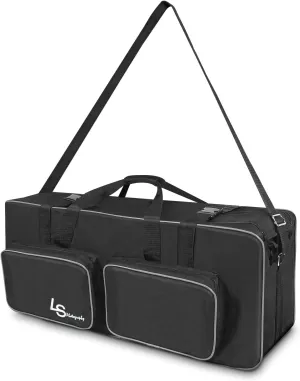 LimoStudio 30 x 10 x 13 inch (L x W x H) Hard Shell Frame, Photo Equipment Large Carry Bag, Shoulder Strap, Front Pockets, Thick Pad All Sides Inside, Soft Cushion Compart Storage Protection, AGG1695