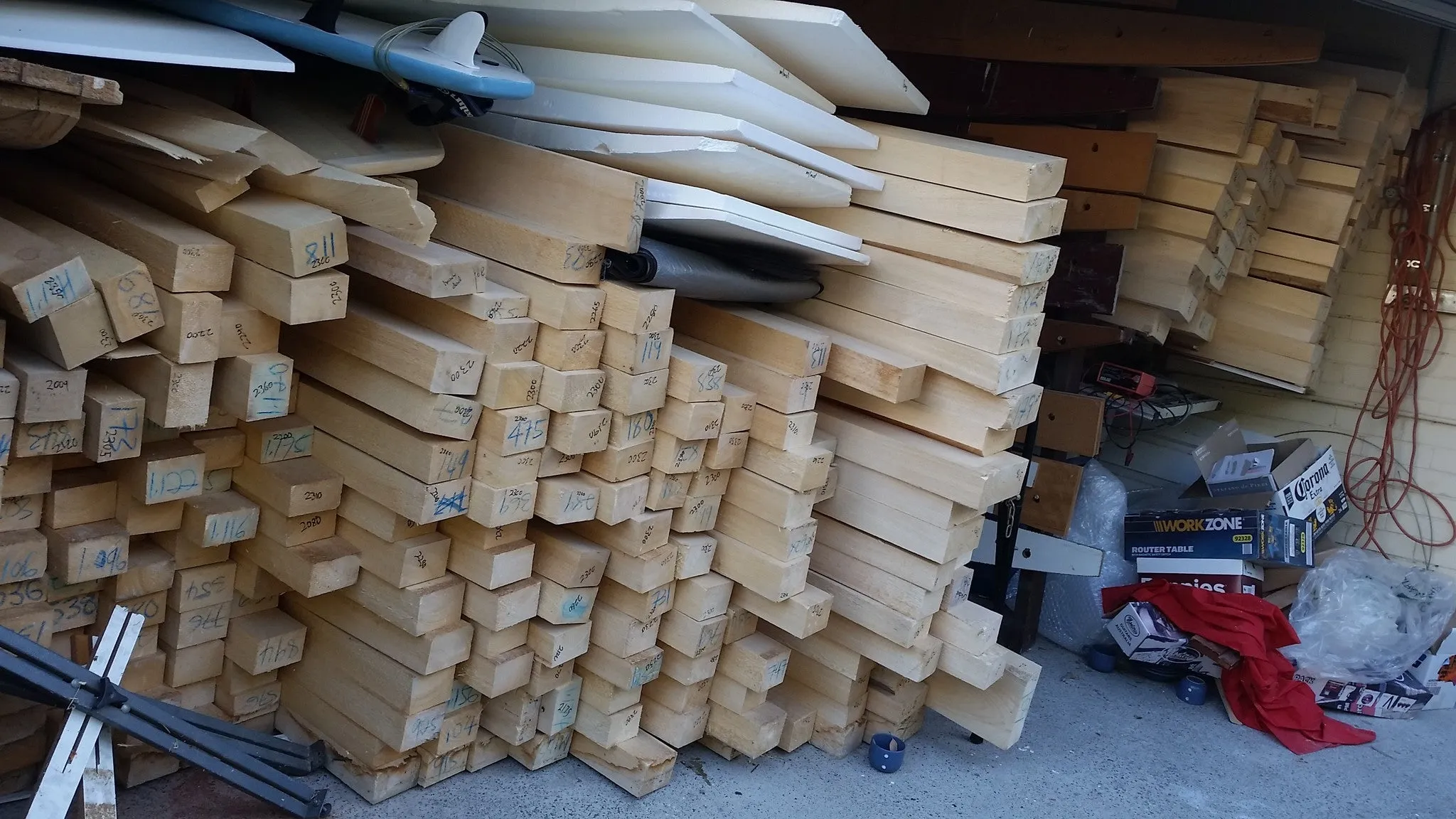 Long grain sheet balsa wood - any thickness is possible, price per m2