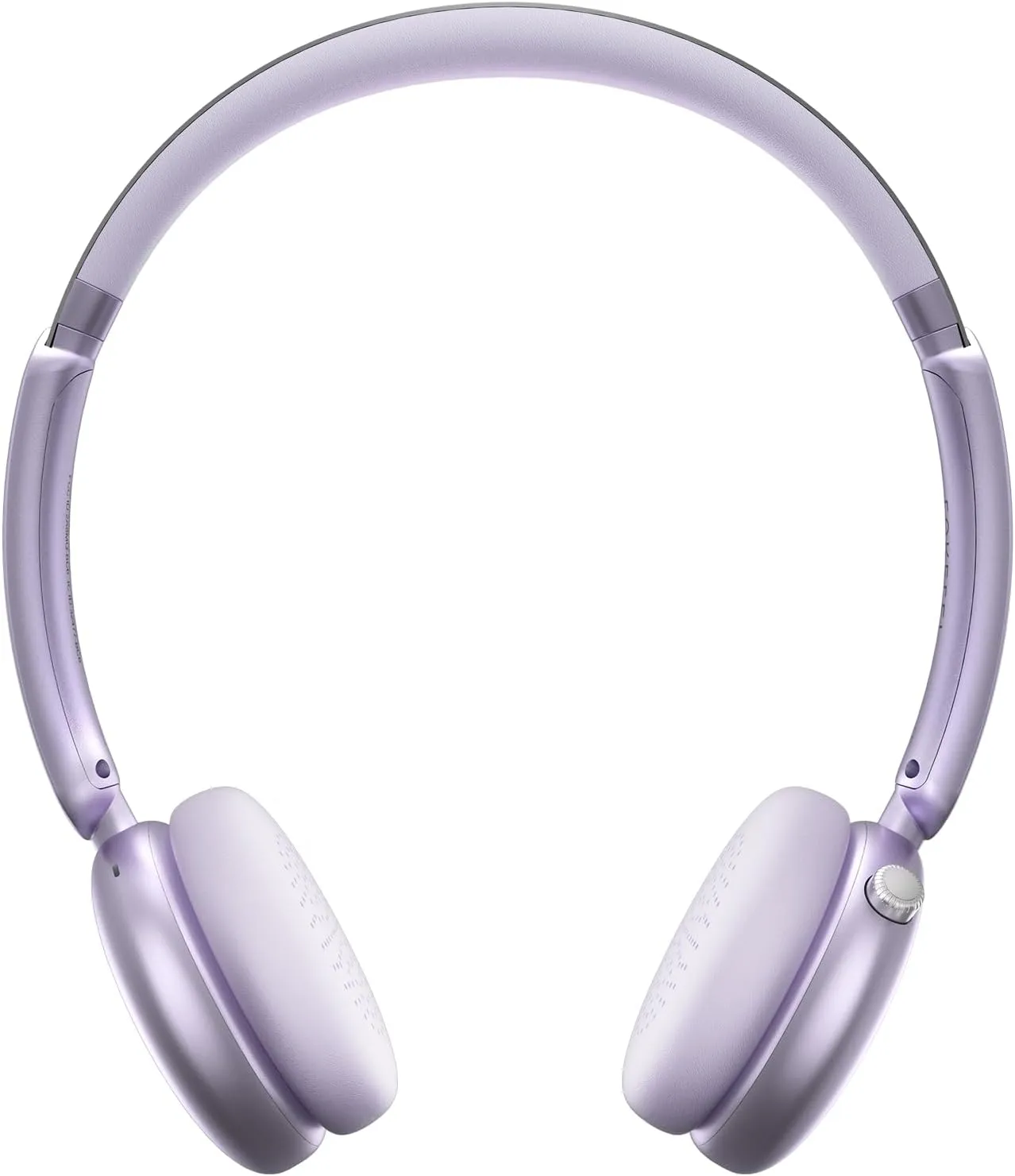 LORELEI Q60 Wireless Bluetooth On-Ear Headphones Lightweight ，Built-in Micphone, 40 Hours Up Battery Life, Bass Mode, Memory Earmuffs (Purple)