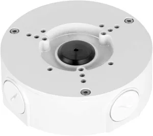Lorex Home Improvement Outdoor Security Camera Junction Box, Waterproof Electrical Box for Mounting Bullet or Dome Surveillance Cameras - White