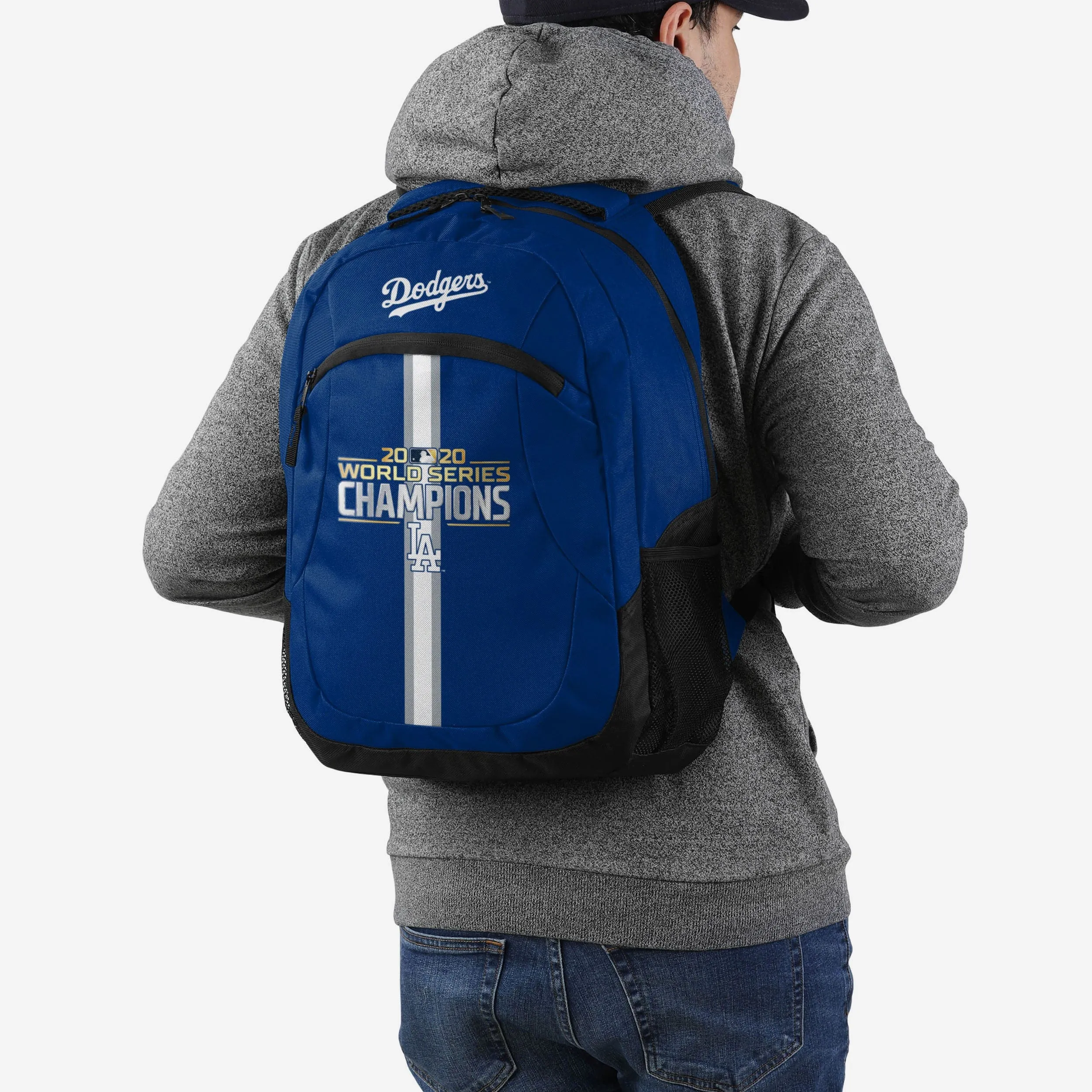 Los Angeles Dodgers 2020 World Series Champions Action Backpack