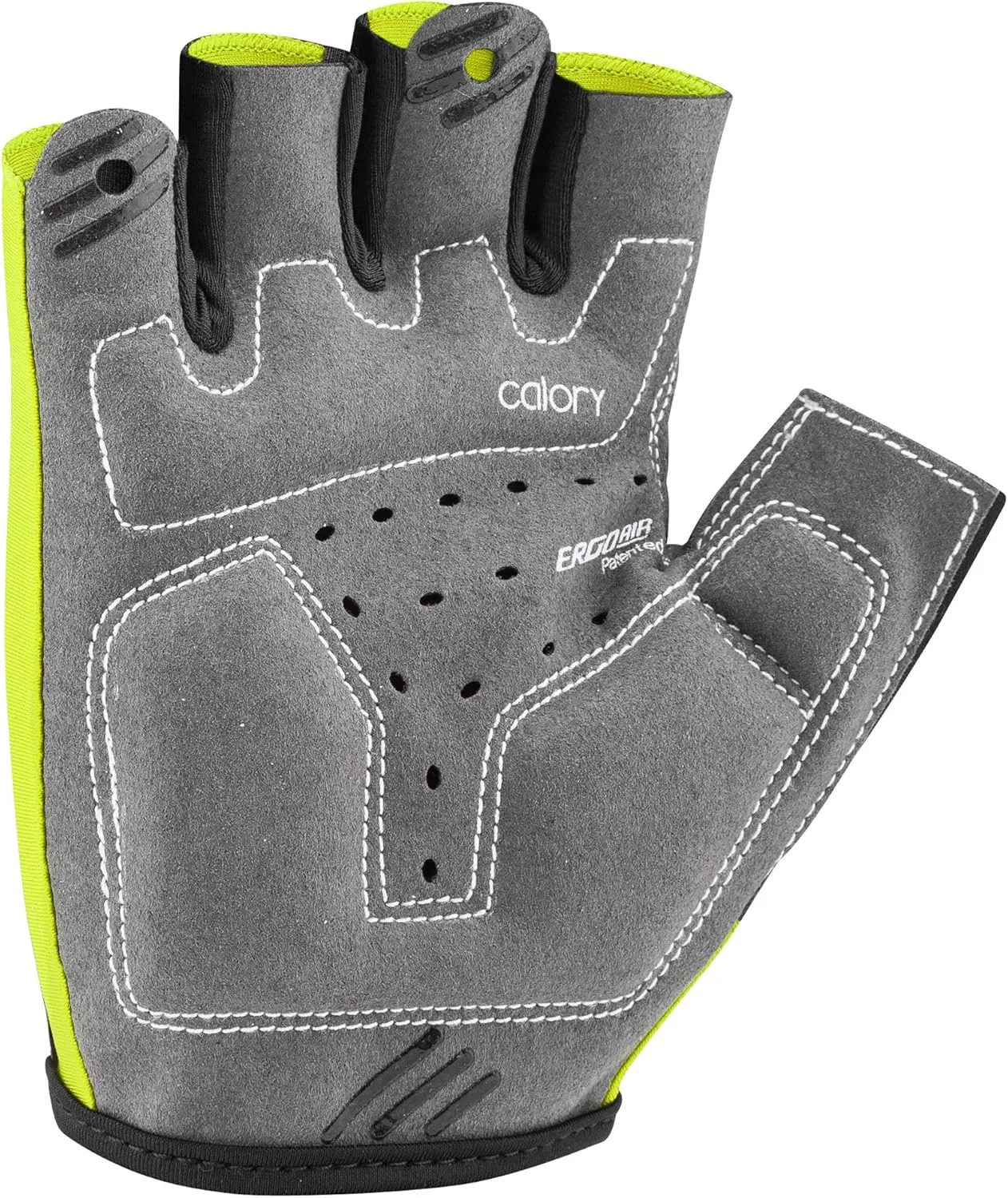 Louis Garneau, Men's Calory Padded, Breathable, Shock Absorbing, Half Finger Bike Gloves