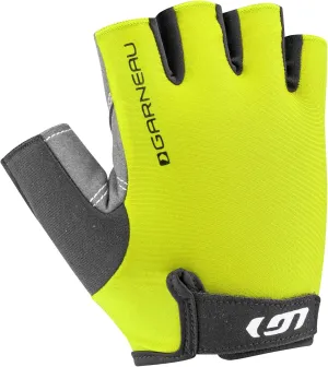 Louis Garneau, Men's Calory Padded, Breathable, Shock Absorbing, Half Finger Bike Gloves