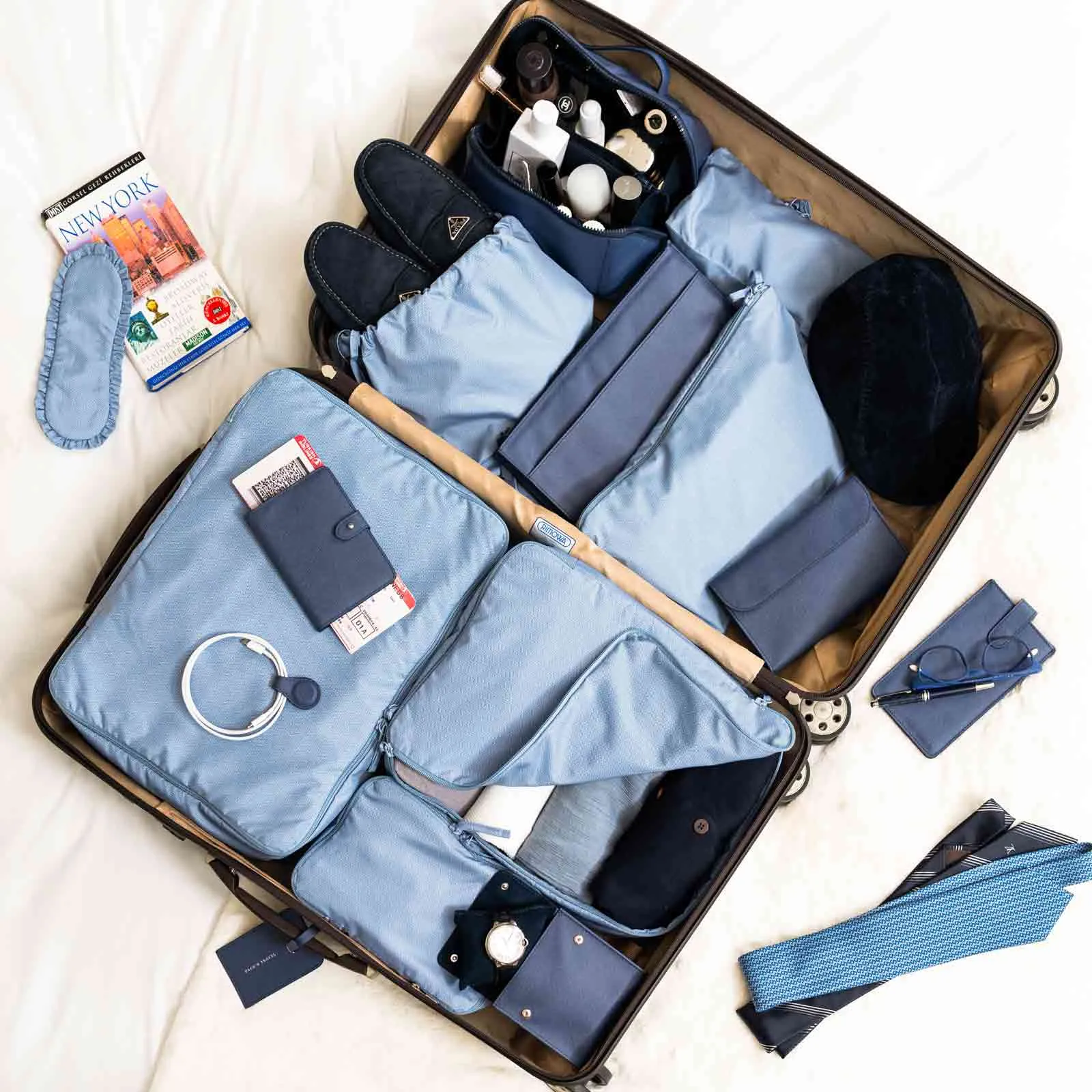 Luggage Organiser Blue