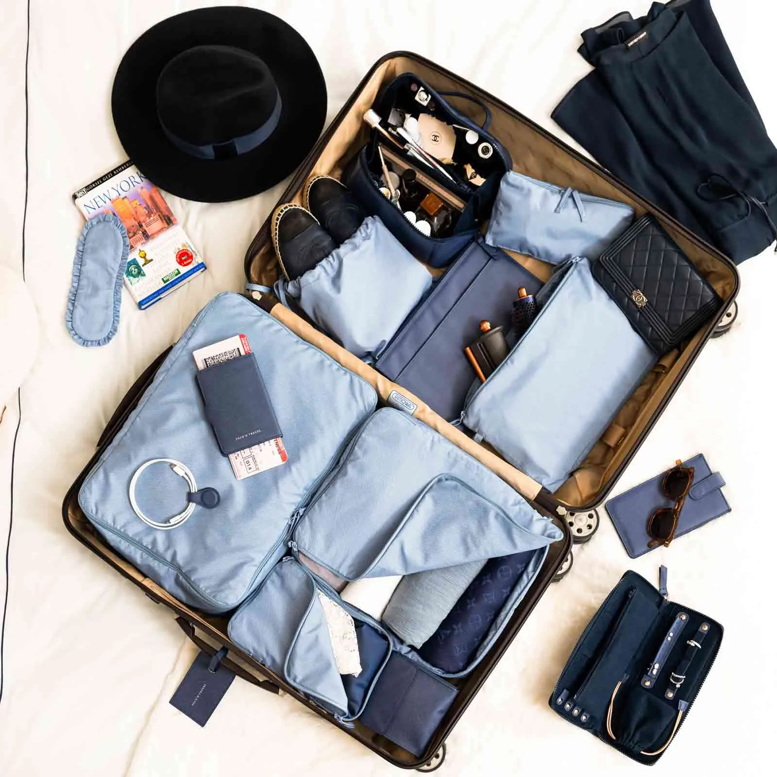 Luggage Organiser Blue