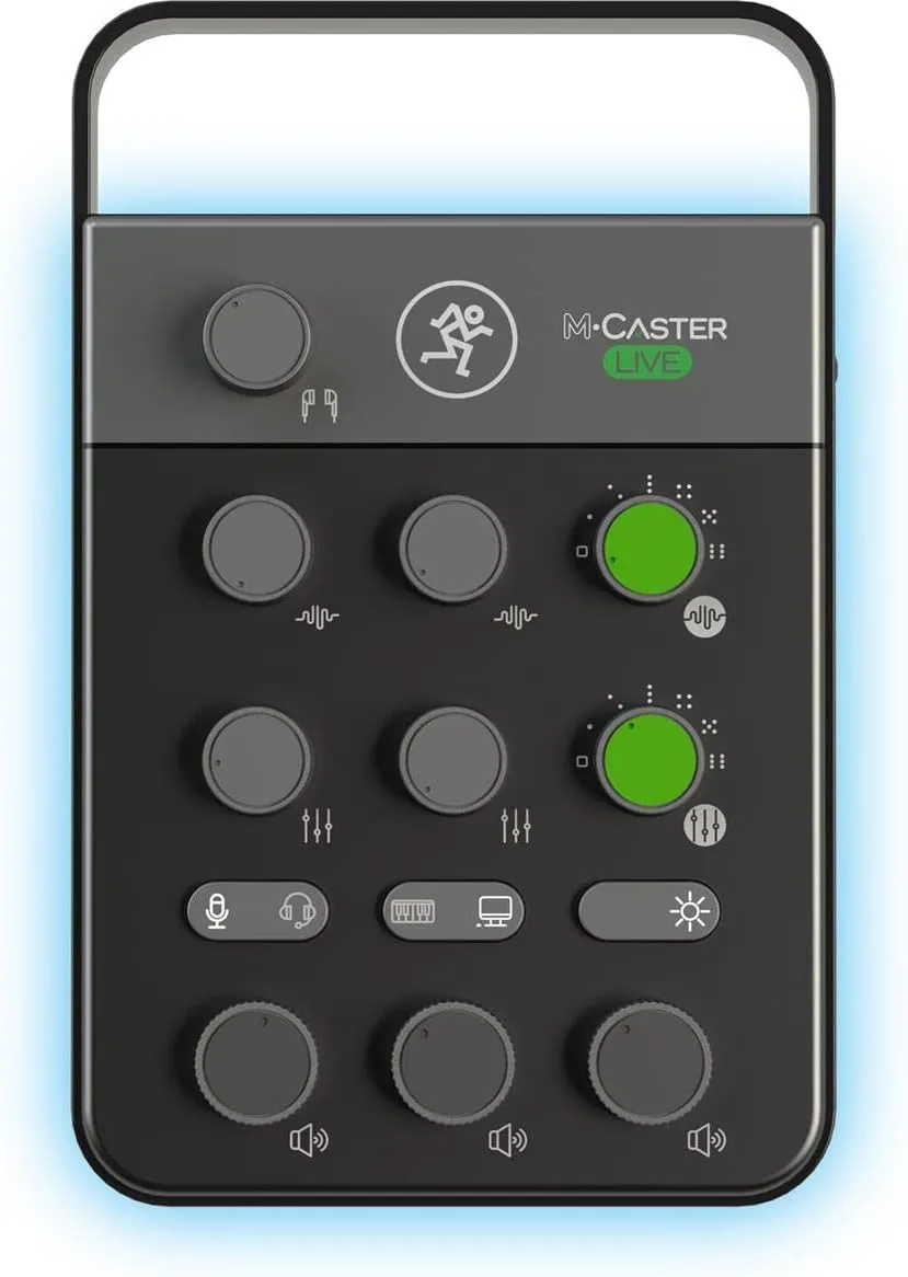Mackie M-Caster Live Portable Livestreaming Mixer - Black