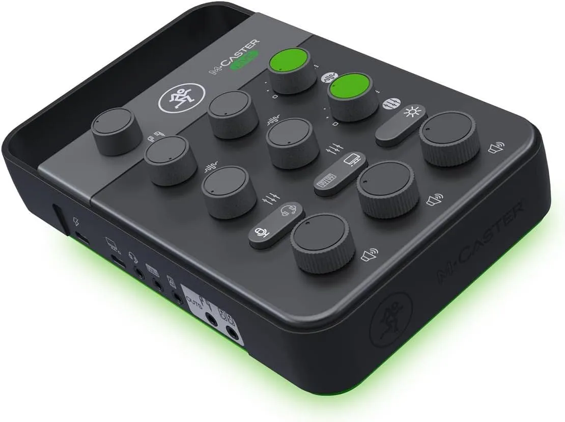 Mackie M-Caster Live Portable Livestreaming Mixer - Black