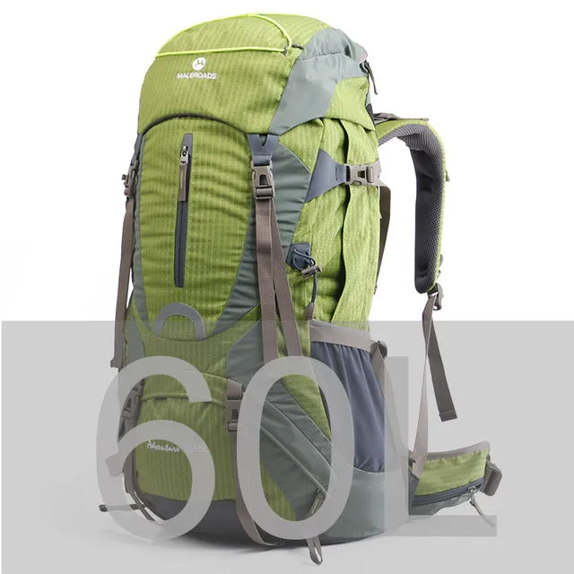 Maleroads Men Hike Trekking Camp Travel backpack High Top-notch service 60L  Professional High-end design Climb Women 50L backpack Gear Equipment quality Rucksack