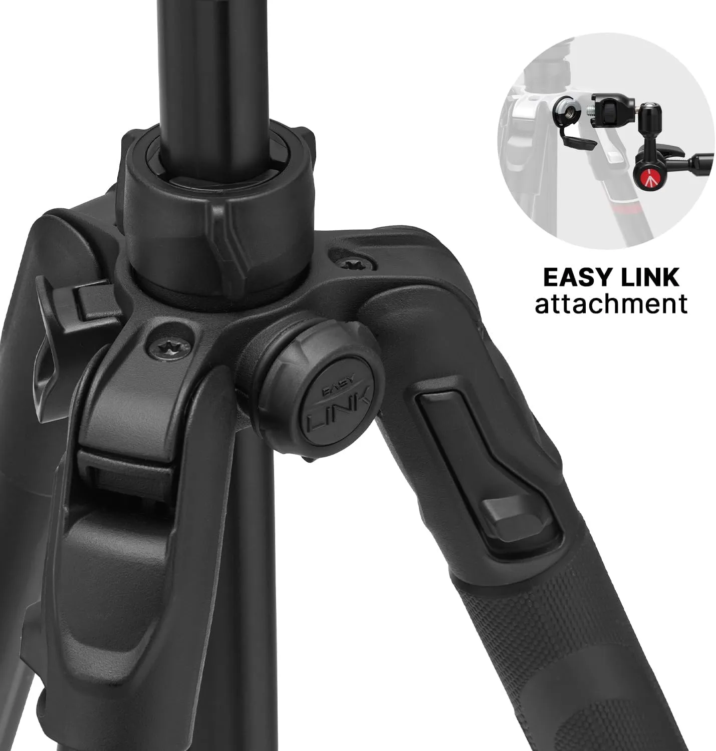 Manfrotto Befree Advanced AS, Camera Tripod, Twist Lock, Compatible with Arca-Swiss, Portableand Compact, Alumiium, Travel Tripod Kit, Ball Head, for DSLR, Mirrorless, Camera Accessories