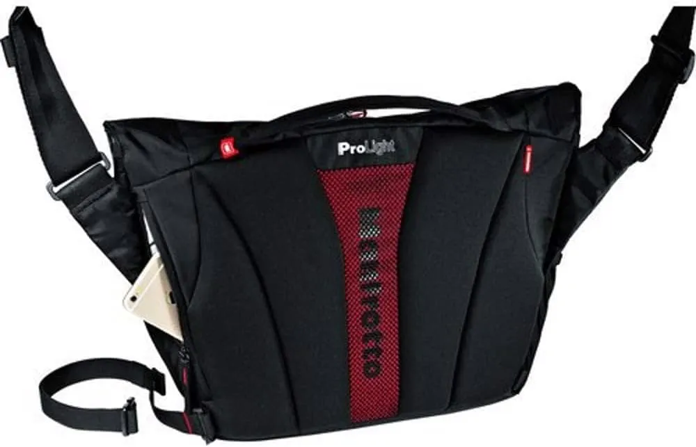 Manfrotto Bumblebee M-10 PL, Professional Photography Camera Bag, for Mirrorless, Reflex and DSLR Cameras, with Pocket for 13" PC, with Internal Divider System and Camera Protection System - Black
