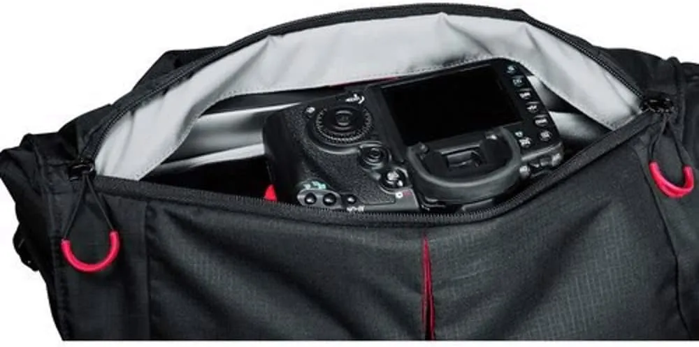 Manfrotto Bumblebee M-10 PL, Professional Photography Camera Bag, for Mirrorless, Reflex and DSLR Cameras, with Pocket for 13" PC, with Internal Divider System and Camera Protection System - Black