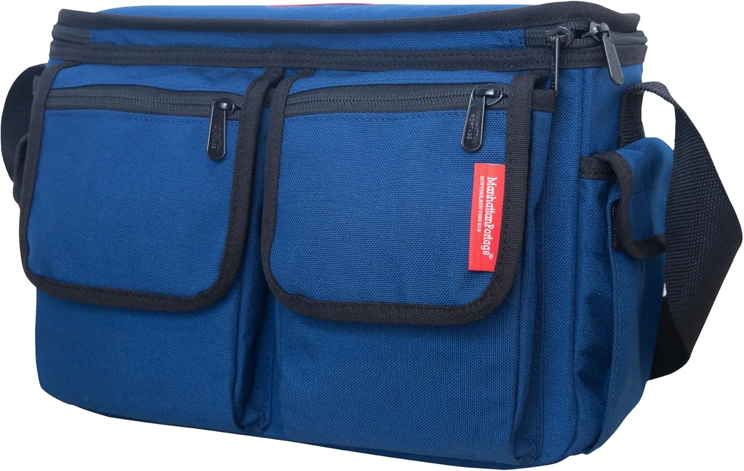 Manhattan Portage Shutterbug Messenger Bag, Navy