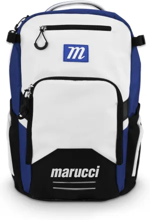 MARUCCI Valor Baseball BAT Pack, White/Royal Blue