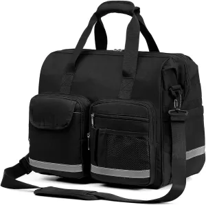 Medical Bag for Doctor Home Health Nurse Bag Trauma Bag Red EMS Emergency Duffle Bag First Responder EMT Med Dr Nurse Nursing Equipment Paramedic Bag with Compartment Ultimate Physician Clinical