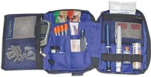 Medicool DIA-PAK Deluxe Diabetic Supply Organizer - Black
