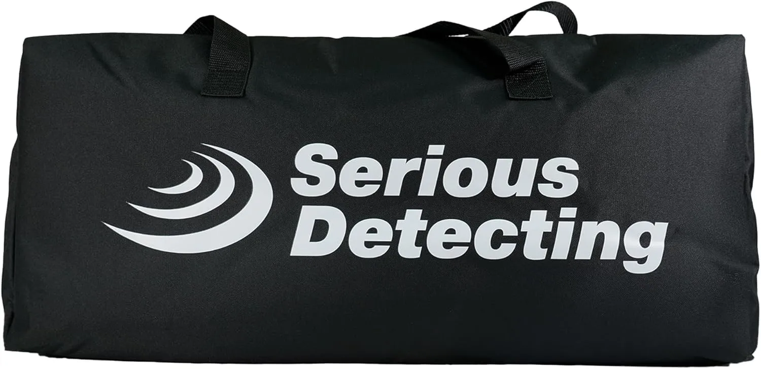 Medium Universal Padded Metal Detector Bag – Travel Bag with Shoulder Strap & Accessory Storage