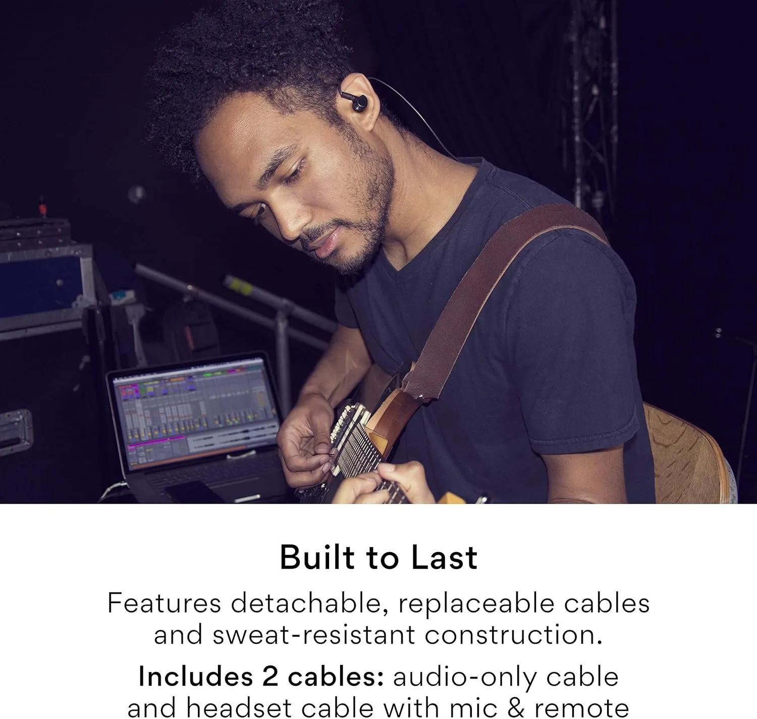MEE Audio MX1 PRO Advanced Dynamic Driver Musician's in Ear Monitor Headphones with Balanced Sound; Noise Isolating Earbuds Earphones w/Memory Wire, Optional Customization & Detachable Cables