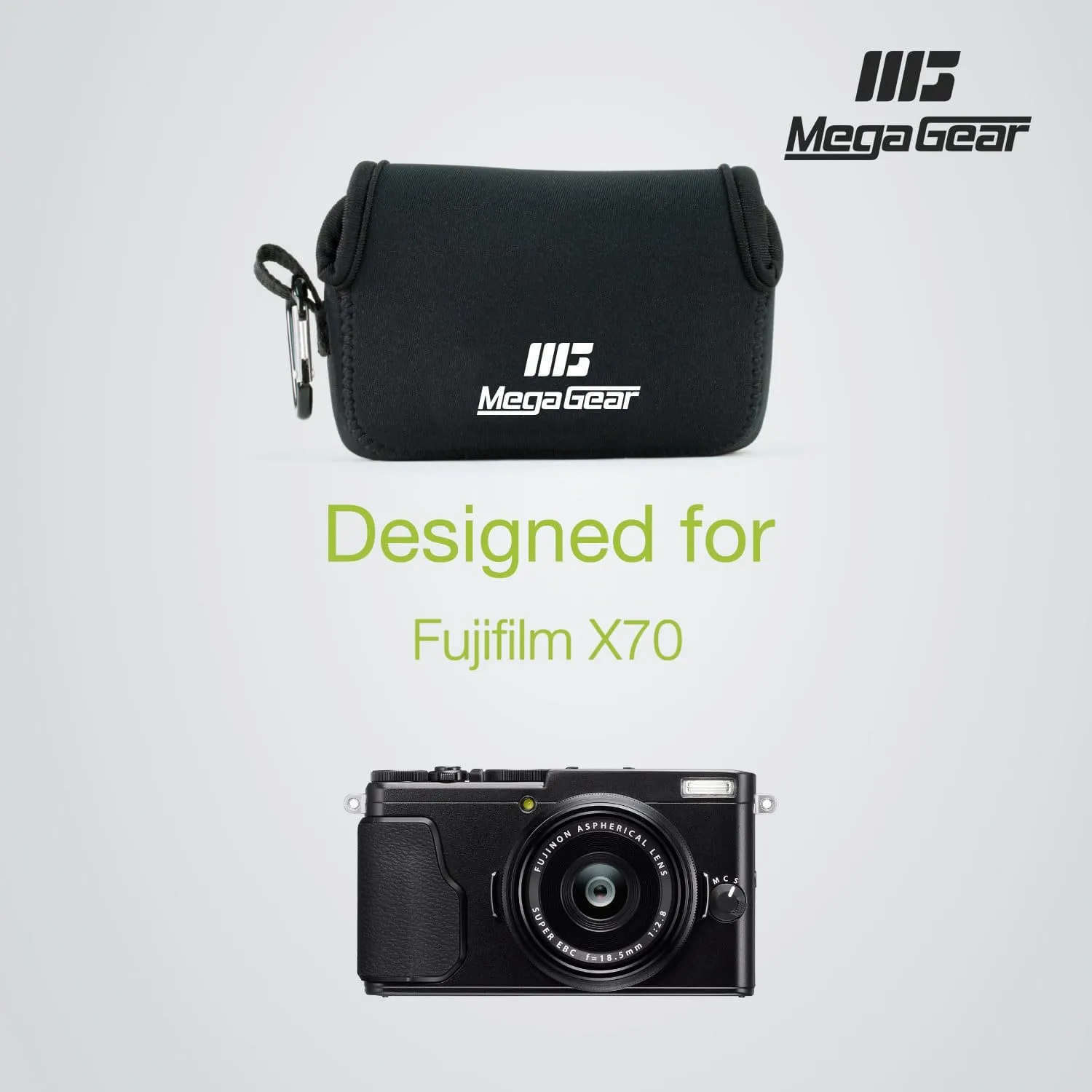 MegaGear Fujifilm X70 Ultra Light Neoprene Camera Case