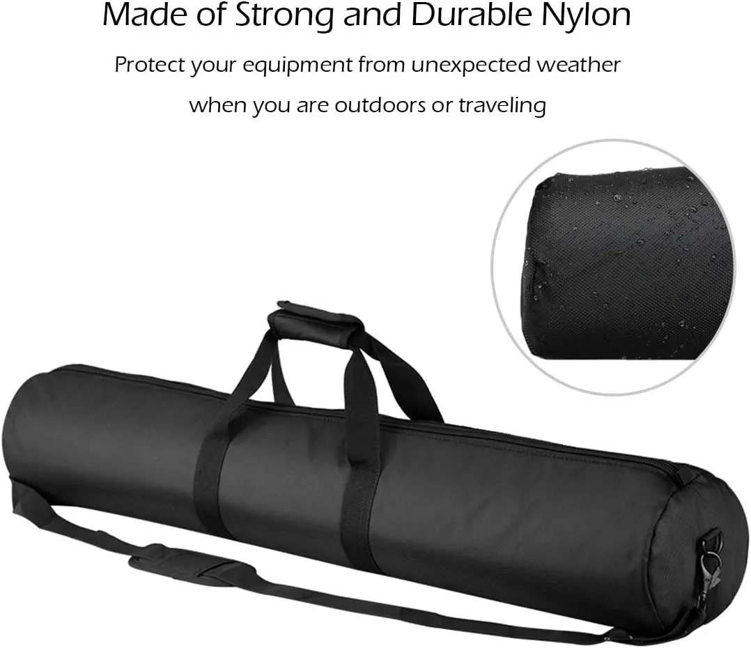 Meking 100cm/39inches Padded Carrying Bag Heavy Duty Photography Tripod Carrying Case with Strap for Light Stands, Boom Stand, Tripod, Monopod, Umbrella and Other Photographic Photo Studio Accessories