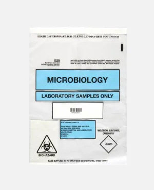 Microbiology Transport Bags
