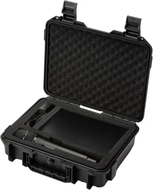 Microphone Carrying Storage Hard Case  Custom Foam（Pre-cut Mic Slot & DIY Foam）| for Mic Audio Gear Mic Bag Microphone Hard Carrying Travel Case