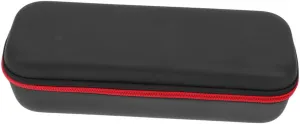 Microphone Storage Bag with Multi Space Convenient Zipper Closure Lightweight PU Leather Design for Travel and Storage of Accessories