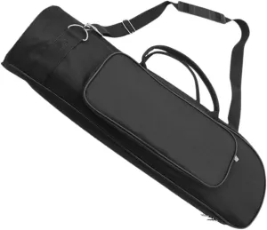 Milisten Mute Bag for Trumpet Oxford Cloth Trumpet Gig Bag Lightweight Instrument Case Shoulder Strap