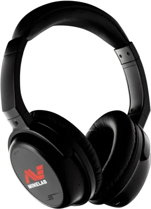 MINELAB ML85 Wireless Low Latency Headphones for EQUINOX, X-TERRA & MANTICORE Metal Detectors (Charging Cable, Hard Shell Case, Mesh Bag Included)