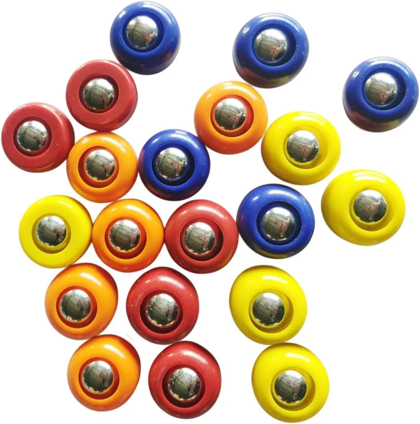 Mini Shuffleboard Pucks Set Tabletop Game Pucks Portable Equipment Shuffleboard Accessories Shuffleboard Rollers Set for Home