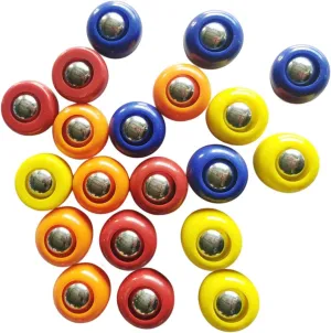 Mini Shuffleboard Pucks Set Tabletop Game Pucks Portable Equipment Shuffleboard Accessories Shuffleboard Rollers Set for Home