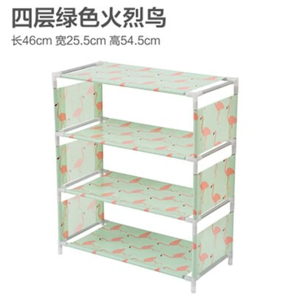 Modern Non-Woven Fabric Storage Shoe Rack Removable Door Shoe Cabinet Shelf Organizer Stand Holder Keep Room Tidy Saving Space