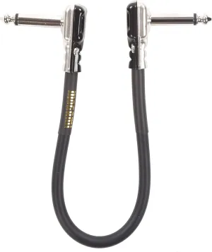 Mogami Gold Instrument PRR 1.0 Pancake Right Angle to Right Angle Pedal Cable - 10 inch
