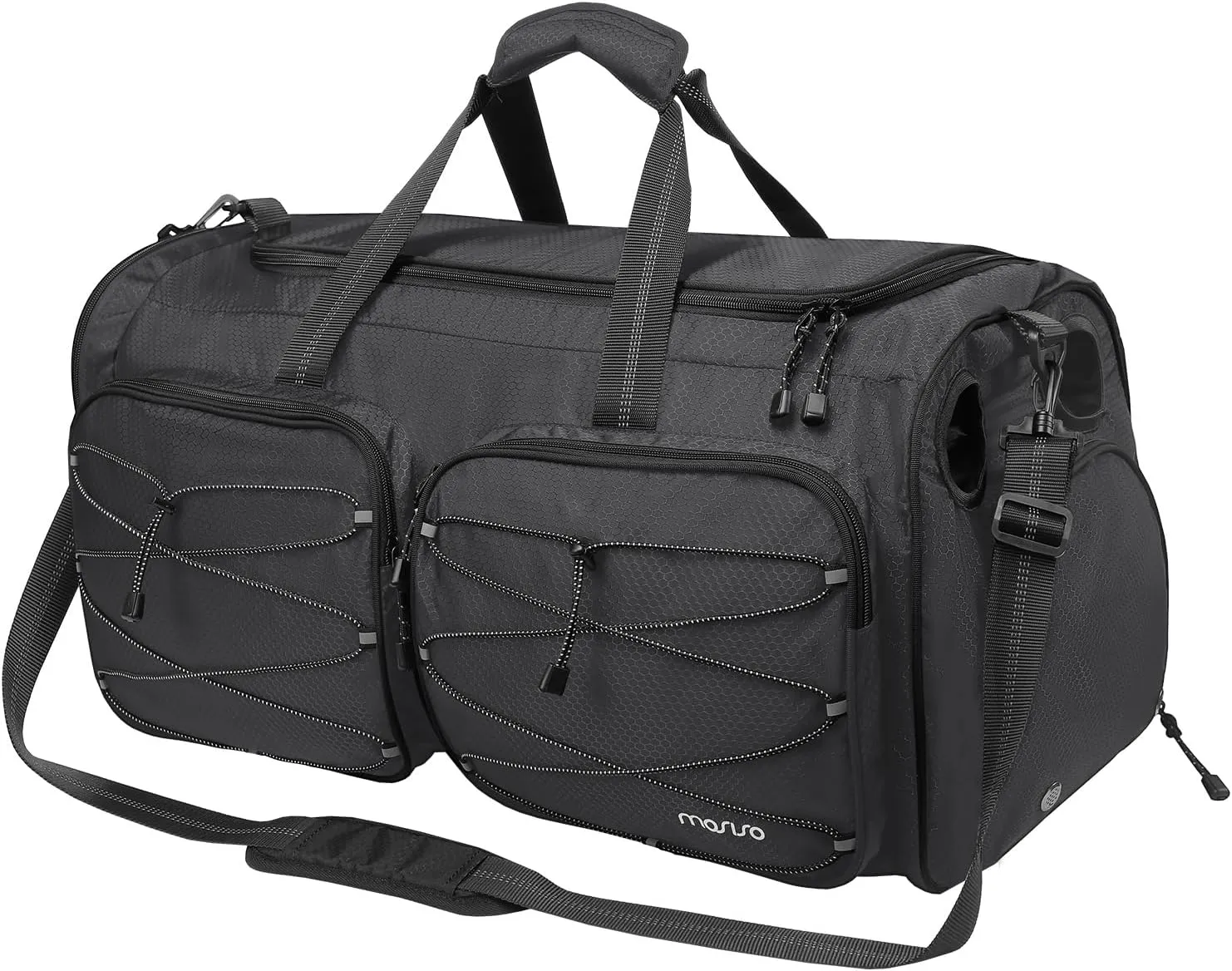 MOSISO Baseball Bat Bag, Large Capacity Catchers Gear Duffle Bag with Shoe Compartment&Adjustable Shoulder Strap&Handle for Training Gear Sports Gym Equipment