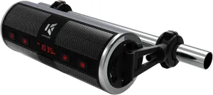 Motorcycle Speakers Bluetooth Waterproof Radio Audio System Built-in Amplifier, Great for ATV, Scooter Bike,12 Volt Vehicle,3 Inch Metal Mp3 Player, K2ch