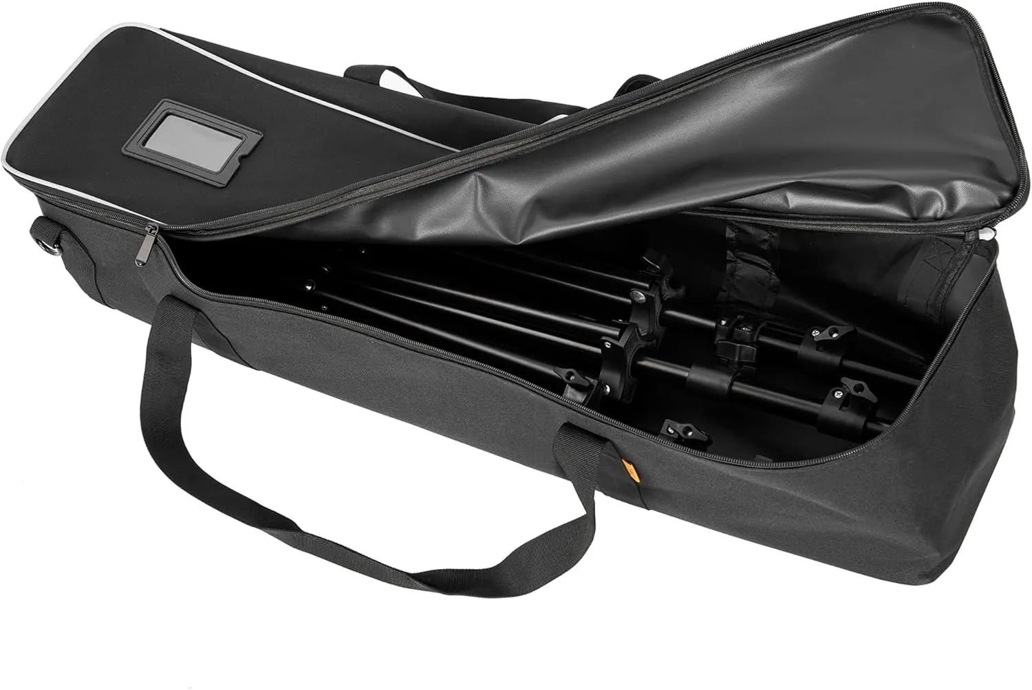Multifunctional Tripod Bag 32 X 7 X 7 Inches / 81 X 18 X 18 cm Heavy Duty Tripod Carrying Case with Handle for Lights, Speakers, Cameras, Booms, Microphone Stands, Black