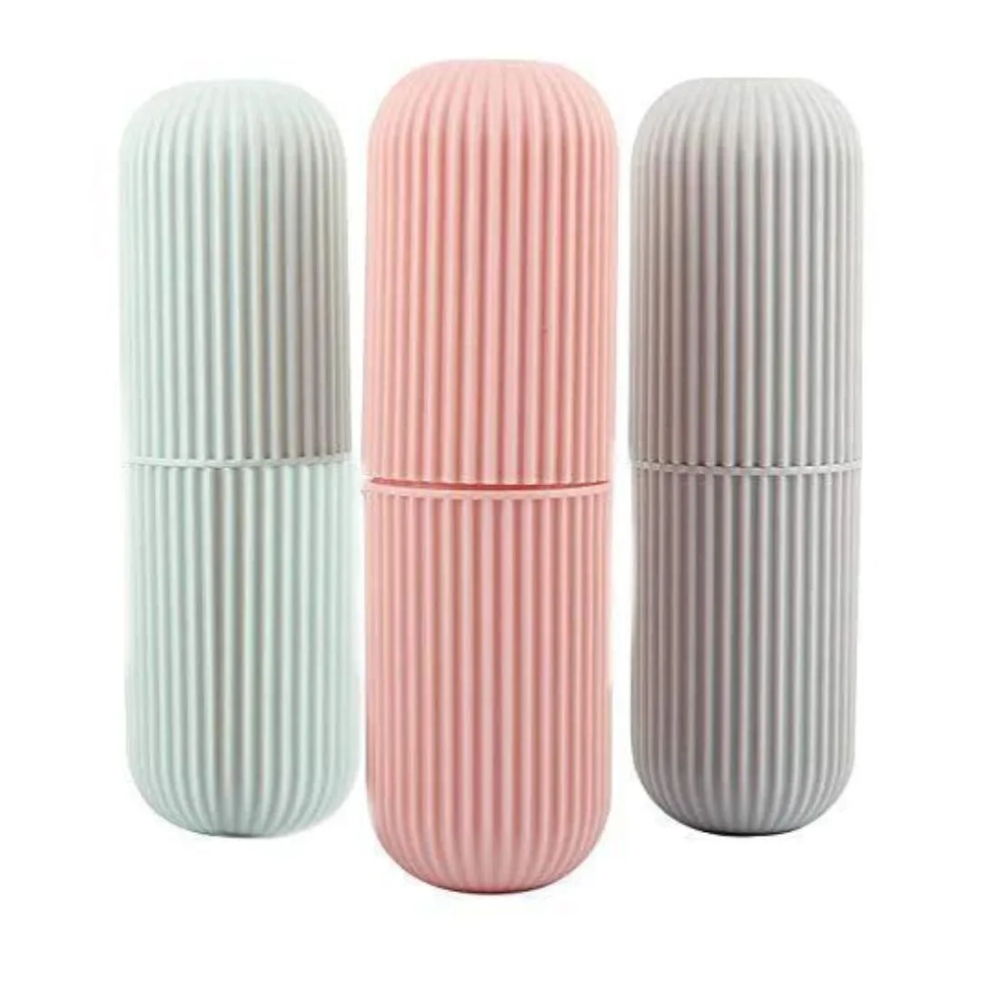 Multipurpose Capsule Bottle Shape Portable Storage Organizer- Pack of 3
