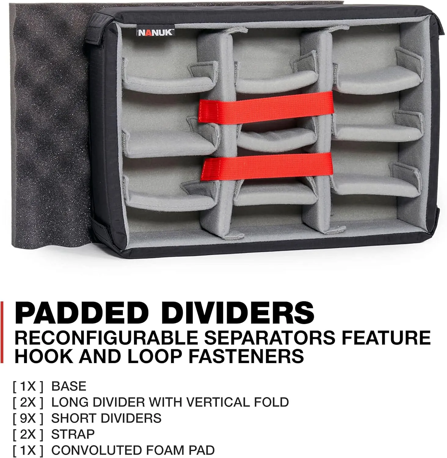Nanuk 920 Waterproof Hard Case with Padded Dividers - Blue (920-2008)