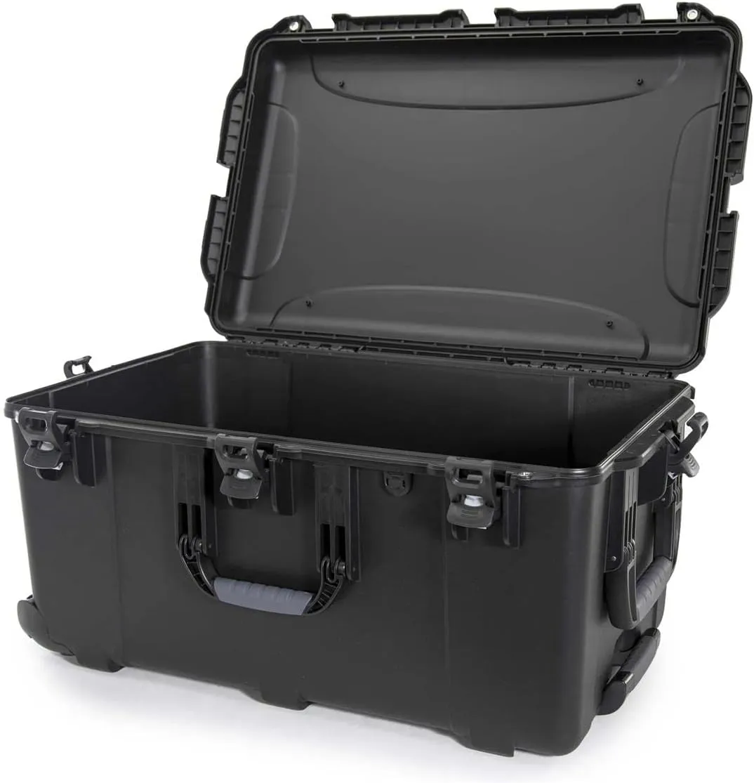 Nanuk Wheeled Series 965 Lightweight NK-7 Resin Waterproof Hard Case with Foam Insert, Black