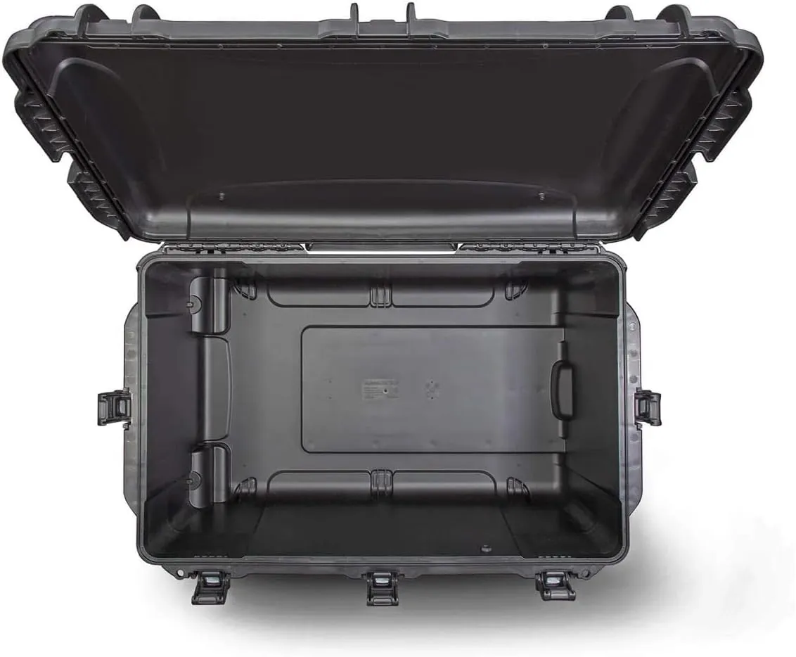 Nanuk Wheeled Series 965 Lightweight NK-7 Resin Waterproof Hard Case with Foam Insert, Black