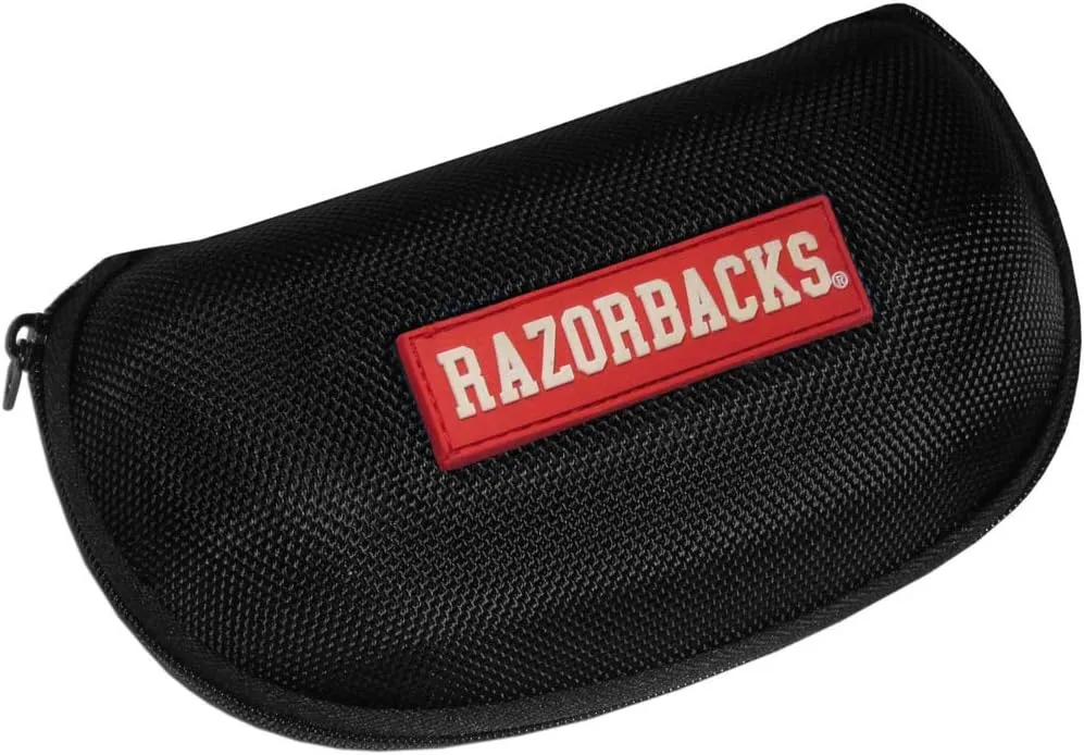 NCAA Arkansas Razorbacks Hard Shell Glasses Case, Black
