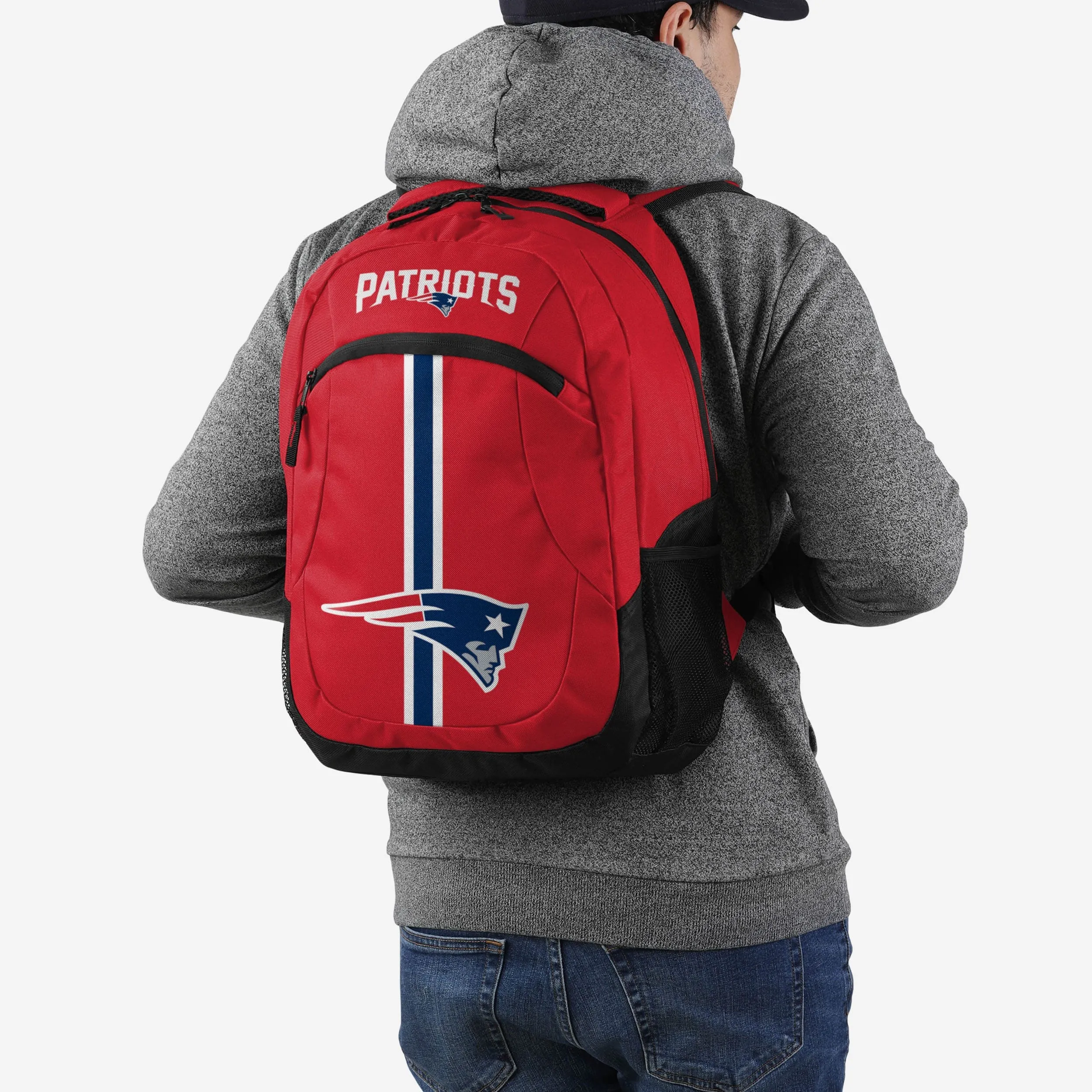 New England Patriots Red Alternate Color Action Backpack