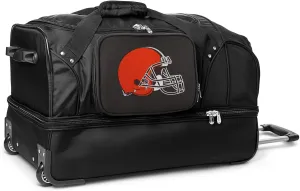 NFL Drop Bottom Rolling Duffel Luggage