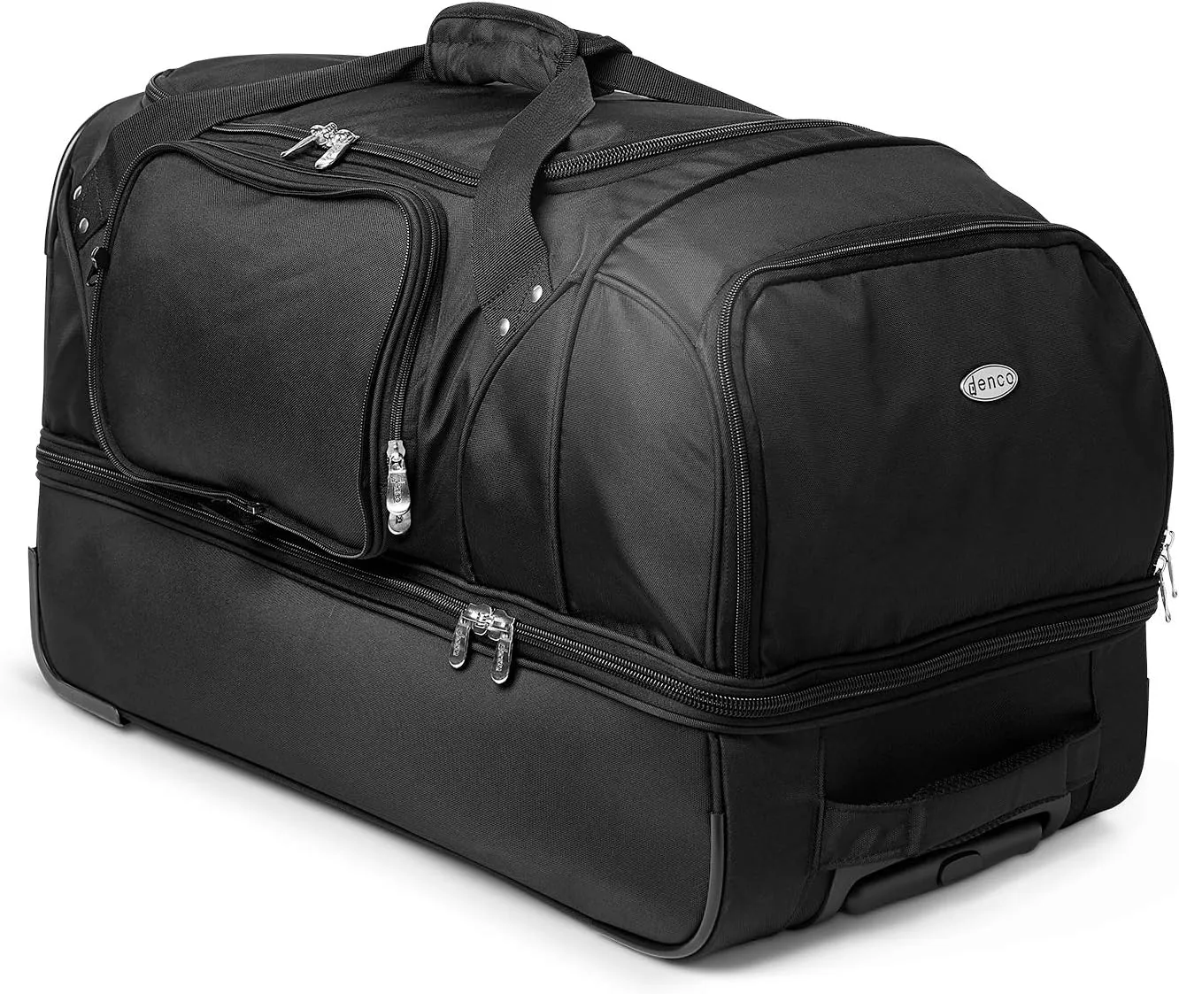 NFL Drop Bottom Rolling Duffel Luggage