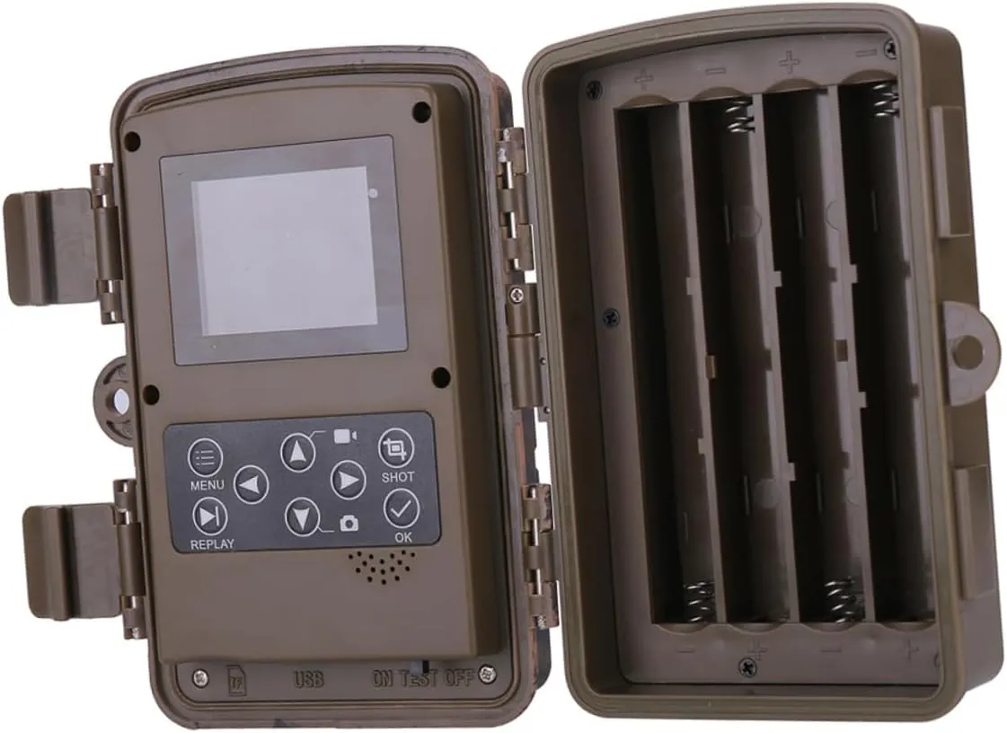 Night Vision 16mp Outdoor Scouting Waterproof Abs Shell Motion Suitable for Hunting Home Security and Wildlife Observation