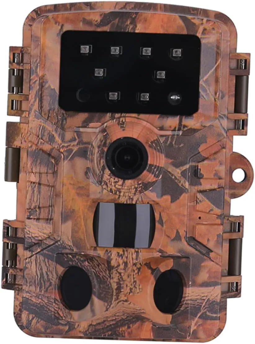 Night Vision Camera Abs Shell 1080p Wildlife Observation Camera for Game Cam and Hunting