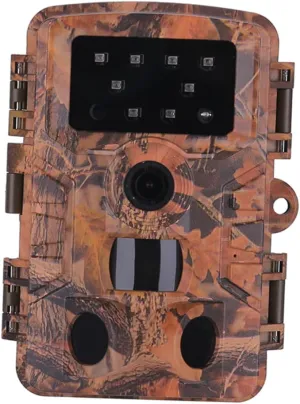 Night Vision Camera Abs Shell 1080p Wildlife Observation Camera for Game Cam and Hunting